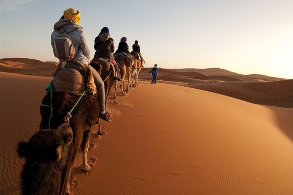 Camel Ride From Moulay Brahim